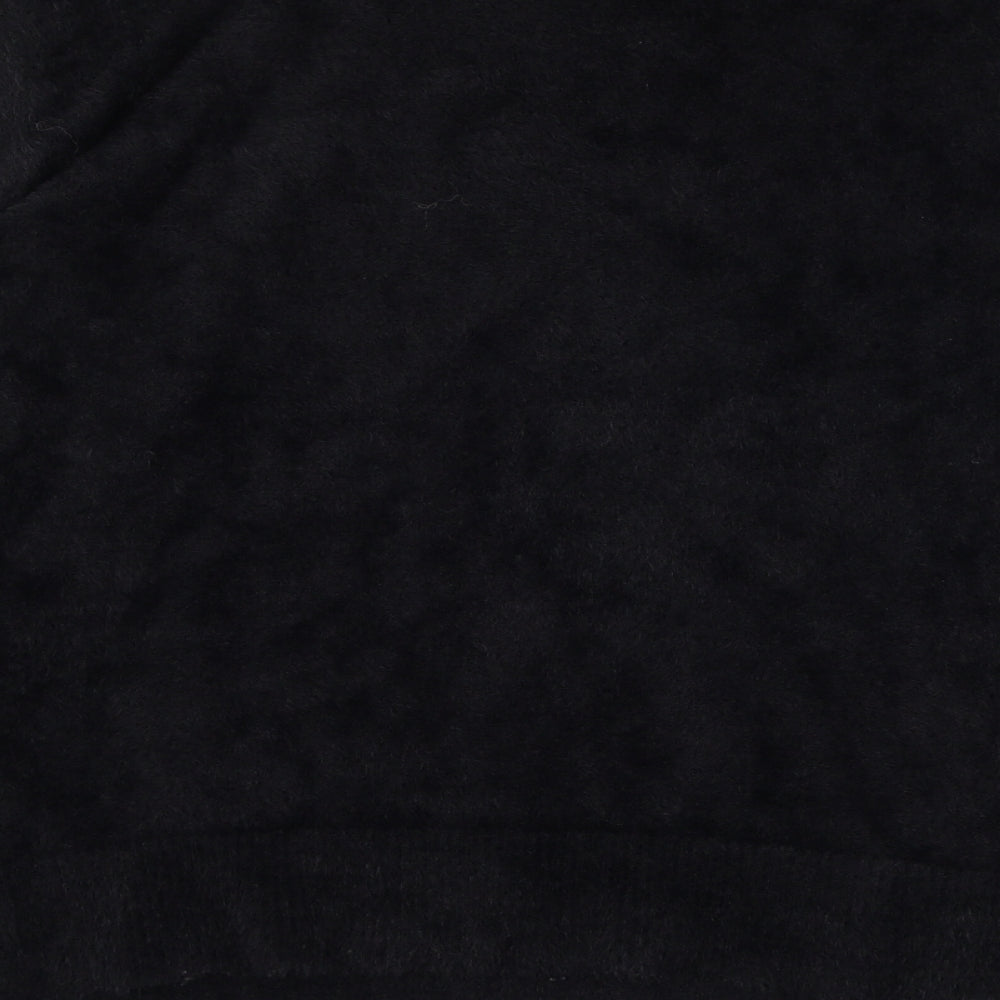 Primark Womens Black  Nylon Pullover Sweatshirt Size 10  Pullover