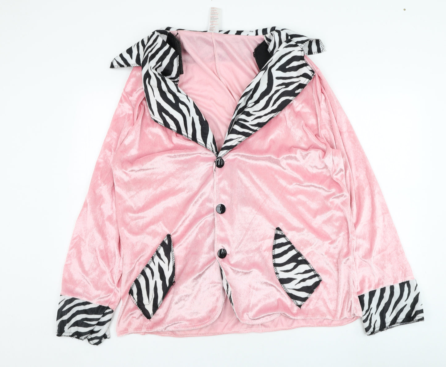 Morph Costumes Mens Pink   Jacket  Size XL  Button - Pimp, Fancy dress