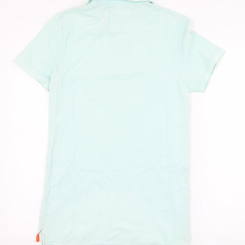 Jack Wills Mens Green  Cotton  Polo Size XS Collared Pullover