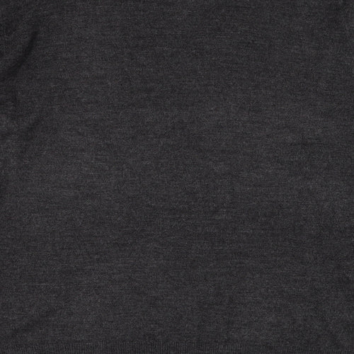 Taylor & Wright Mens Grey V-Neck  Acrylic Pullover Jumper Size L
