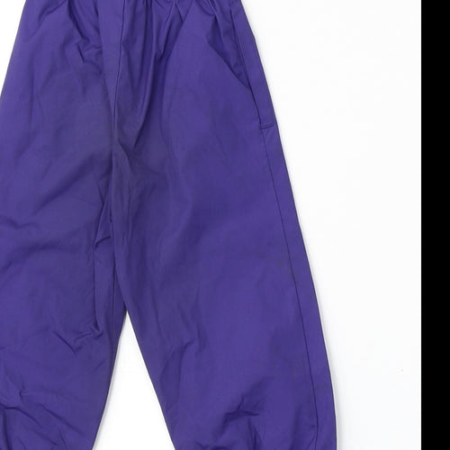 OshKosh B’gosh Girls Purple  Polyester Rain Trousers Trousers Size 12 Months