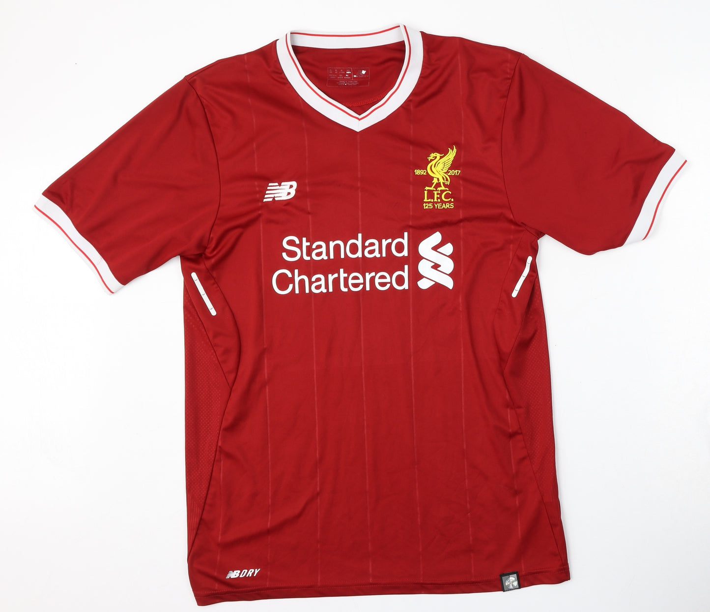 Liverpool FC Mens Red  Polyester  T-Shirt Size XL Round Neck