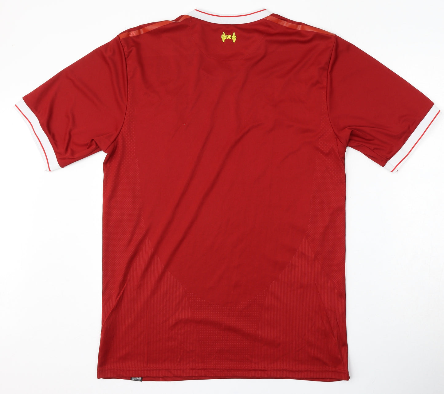 Liverpool FC Mens Red  Polyester  T-Shirt Size XL Round Neck