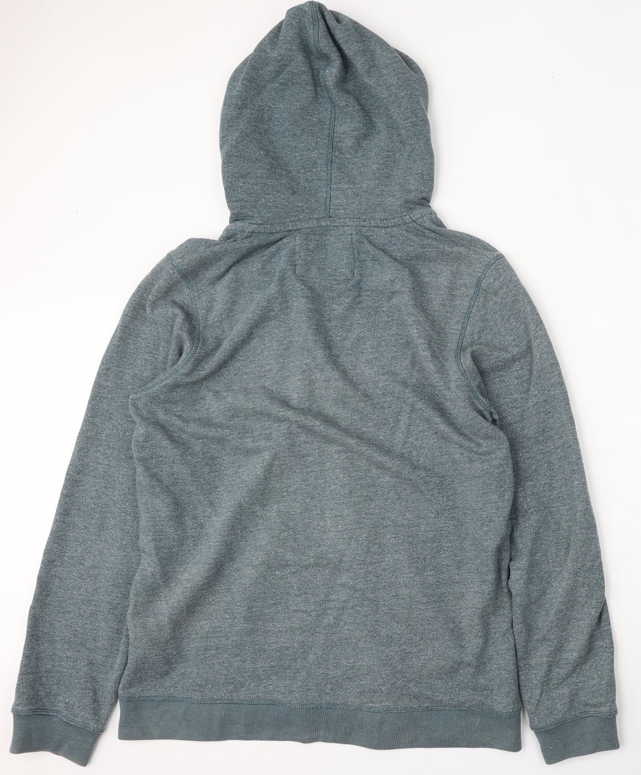 JACK & JONES Mens Blue  Cotton Full Zip Hoodie Size XL