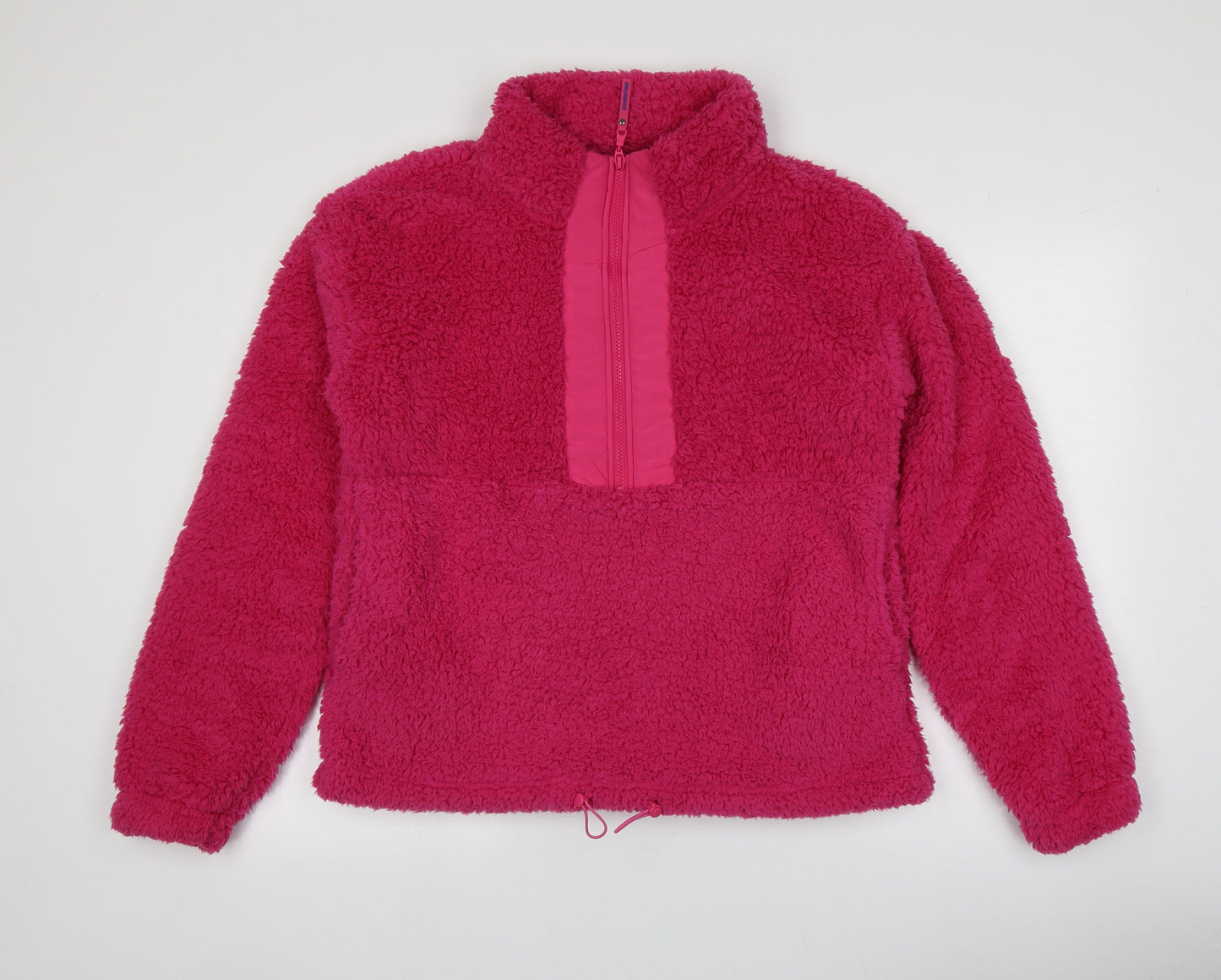 NEXT Womens Pink  100% Polyester Pullover Sweatshirt Size 10