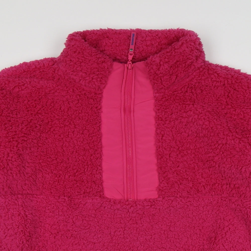 NEXT Womens Pink  100% Polyester Pullover Sweatshirt Size 10