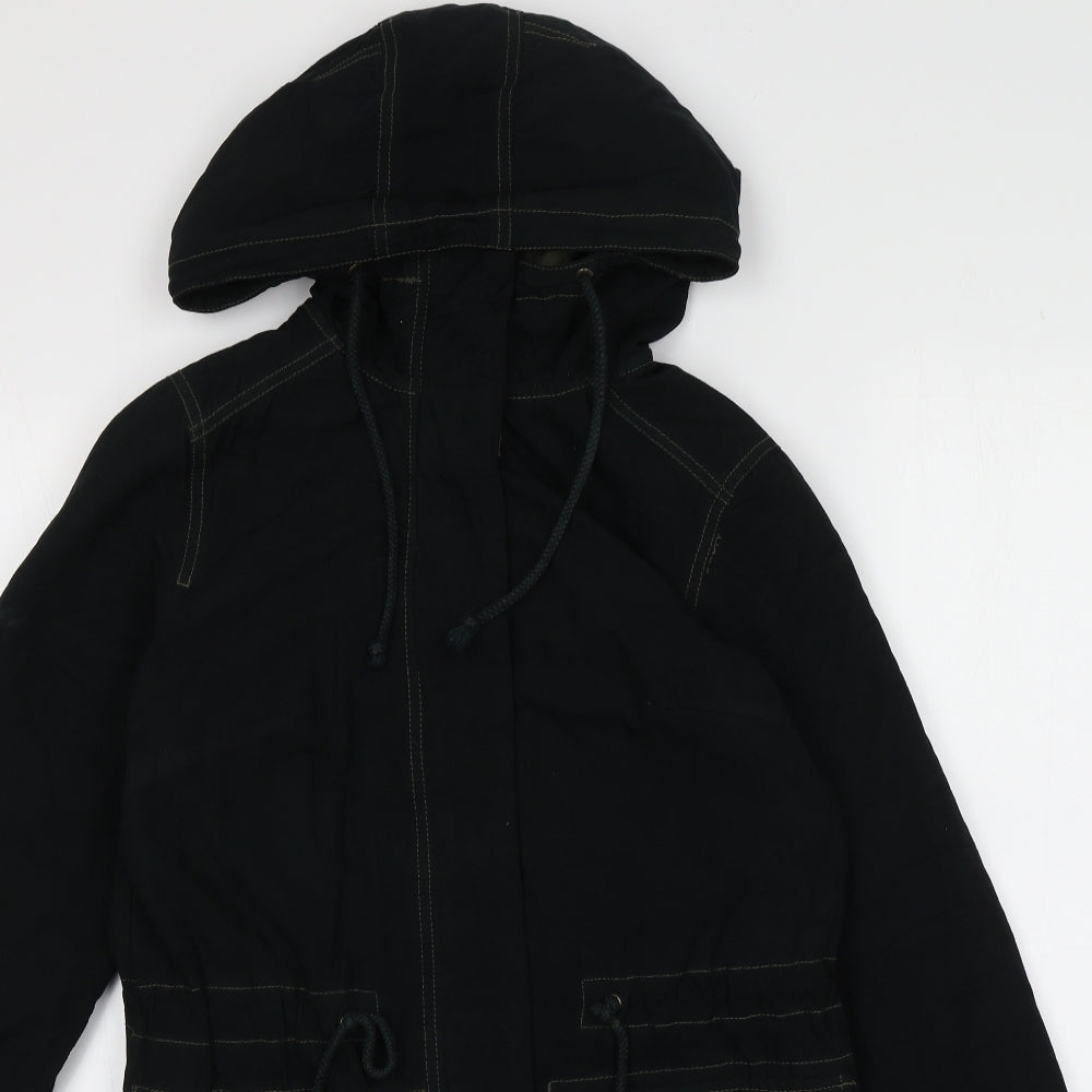H&M Womens Green   Parka Jacket Size 8
