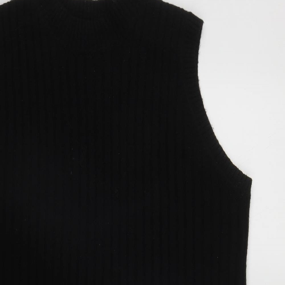F&F  Womens Black  Polyester Jumper Dress  Size XL  Round Neck