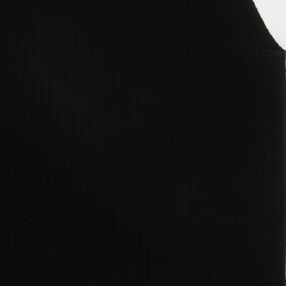 F&F  Womens Black  Polyester Jumper Dress  Size XL  Round Neck