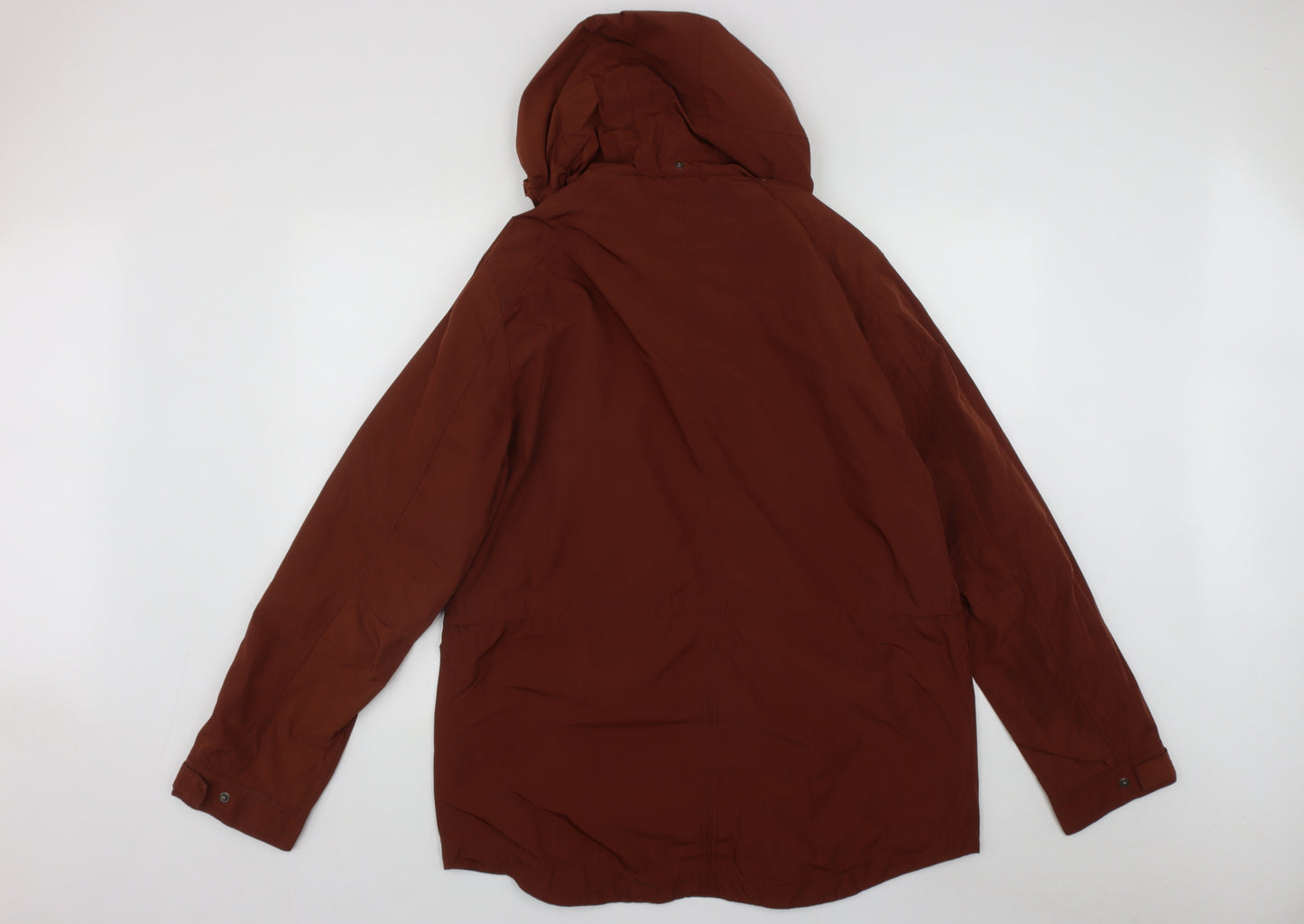H&M Womens Brown   Rain Coat Coat Size XL  Zip