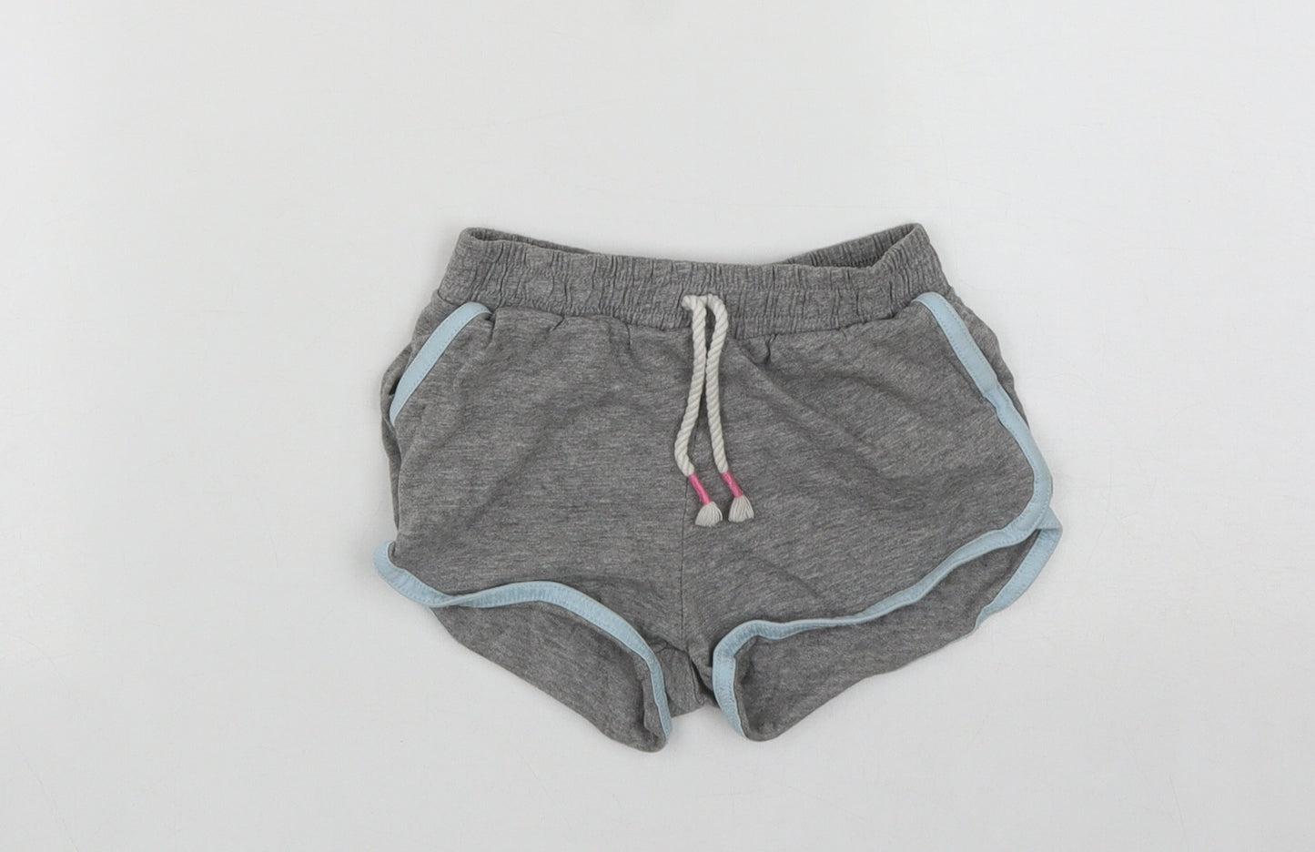 TU Boys Grey  Cotton Sweat Shorts Size 3 Years  Regular Drawstring