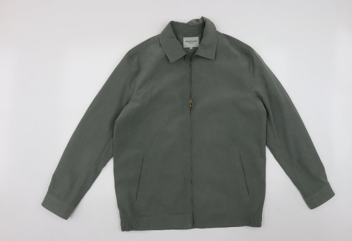 Greenwood Mens Grey   Jacket  Size M  Zip