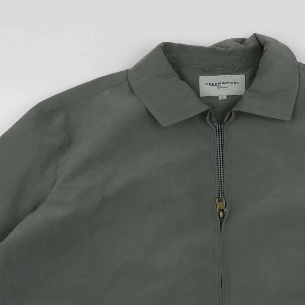 Greenwood Mens Grey   Jacket  Size M  Zip