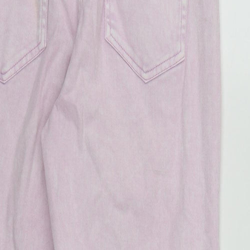 Garcia Womens Purple  Cotton Straight Jeans Size 31 in L26 in Regular Zip