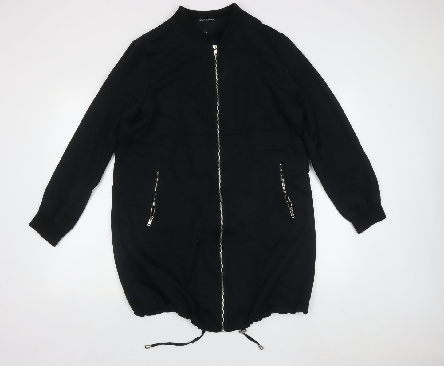New Look Womens Black   Jacket  Size 14  Zip