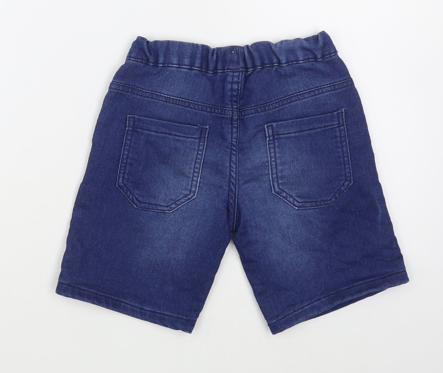 Dunnes Stores Boys Blue  Cotton Sweat Shorts Size 5-6 Years  Regular