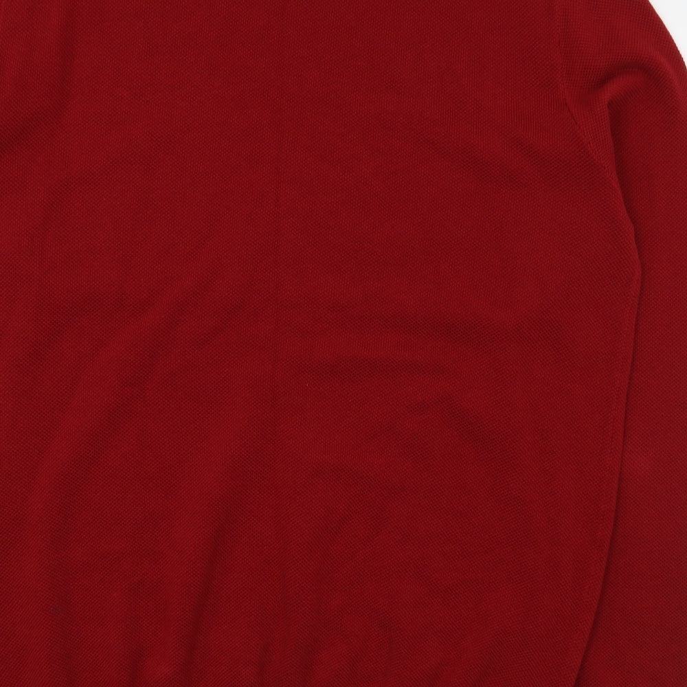 Joules Mens Red Round Neck  Cotton Pullover Jumper Size XL