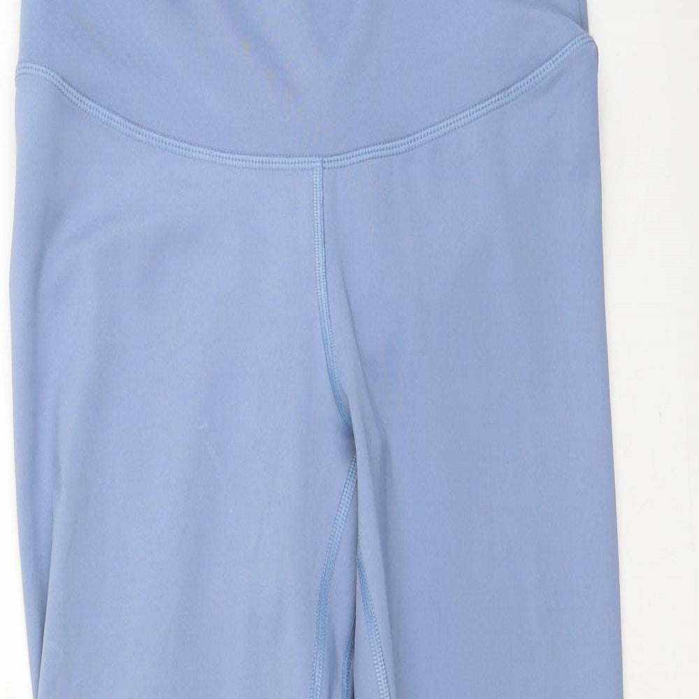 HIT  Womens Blue  Polyester Jegging Leggings Size M L27 in