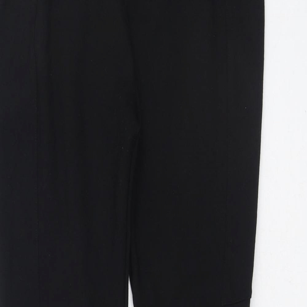 Next  Girls Black  Polyester Jegging Trousers Size 12 Years  Regular