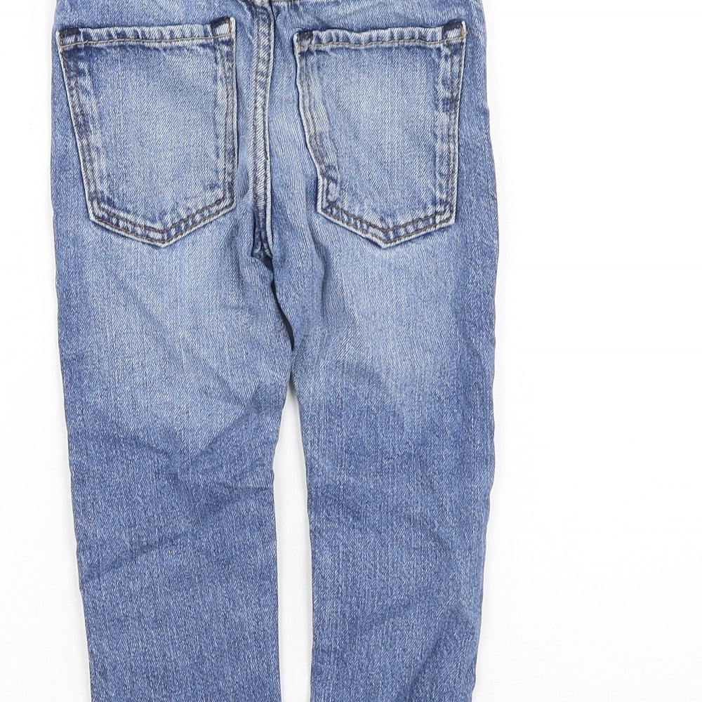 Preworn  Boys Blue  Cotton Skinny Jeans Size 2-3 Years  Regular