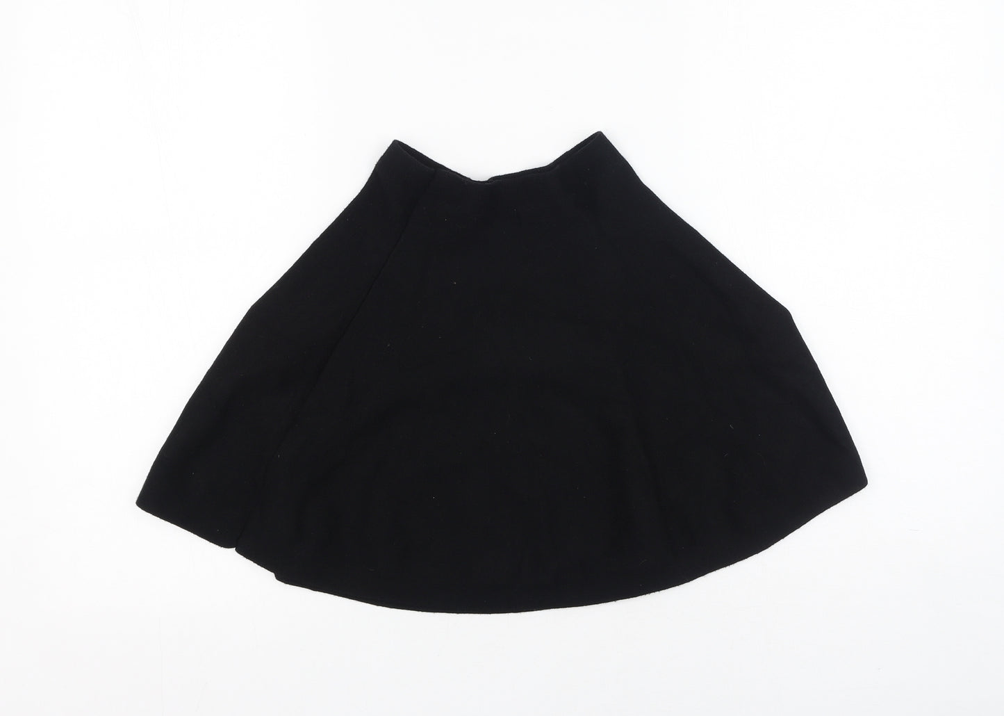 Primark Womens Black High Neck  Viscose Pullover Jumper Size XS