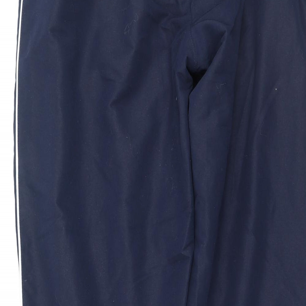 Umbro Mens Blue  Polyester Jogger Trousers Size S L26 in Regular