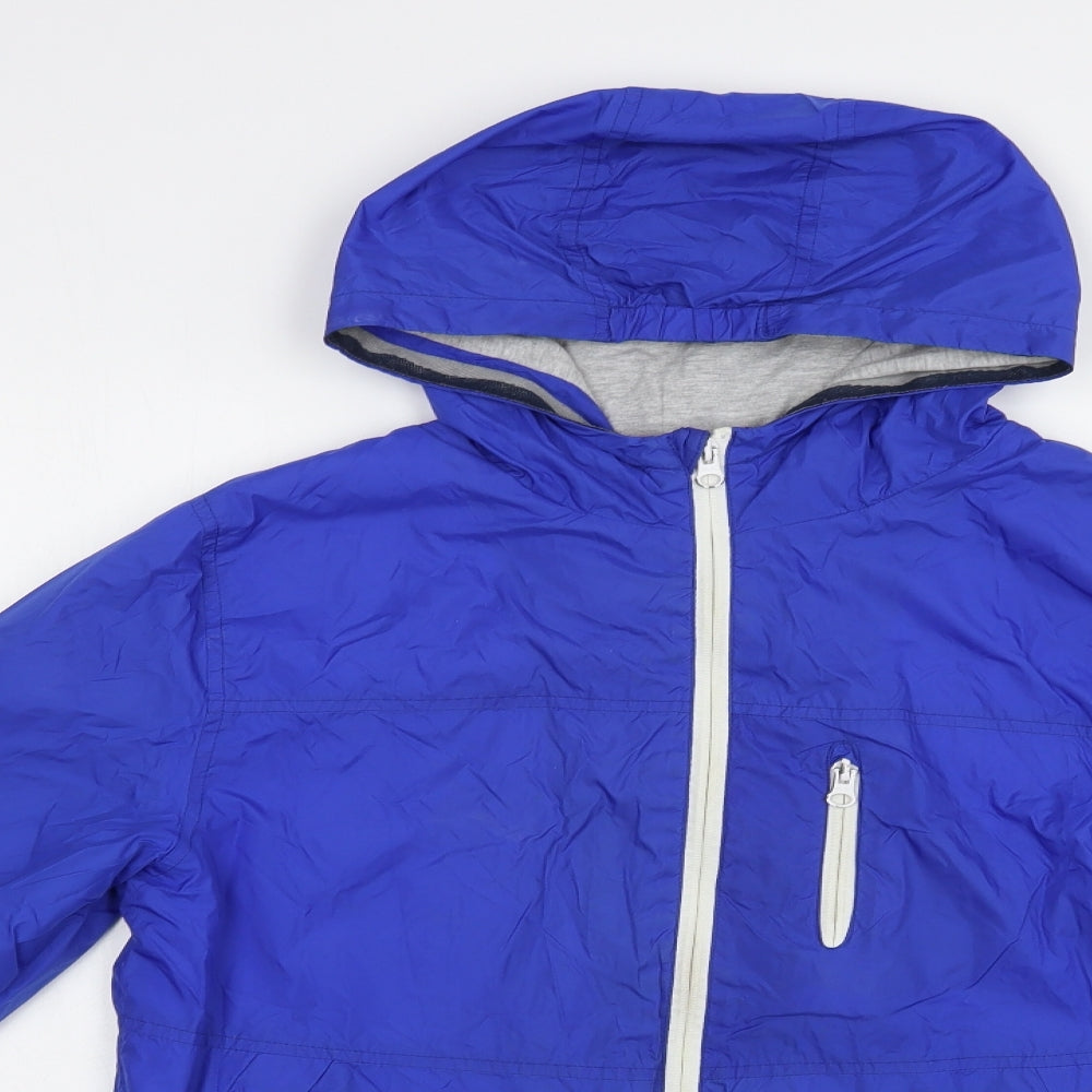 Dunnes Stores Mens Blue   Windbreaker Jacket Size M  Zip