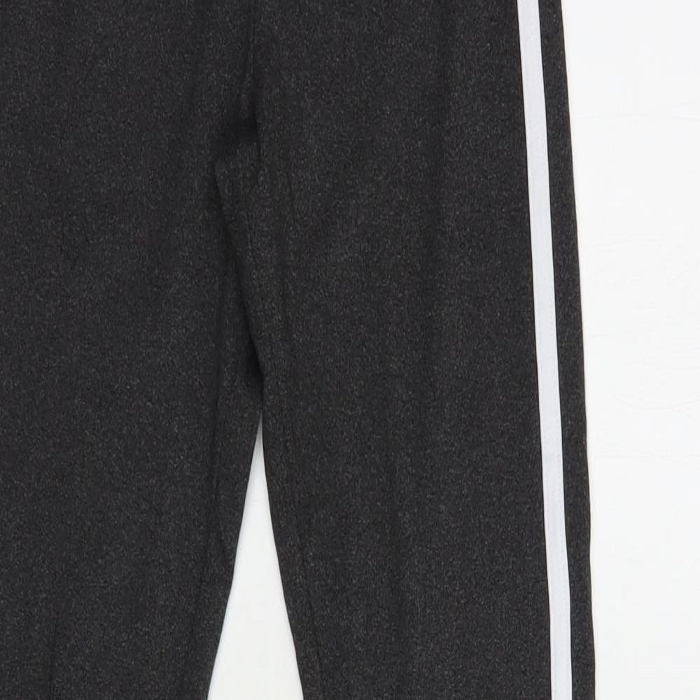 Brave Soul Womens Grey  Polyester Compression Leggings Size XS L31 in Regular