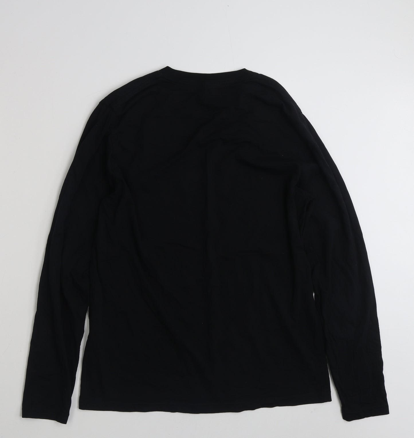 Origin  Mens Black  Cotton  T-Shirt Size M Crew Neck