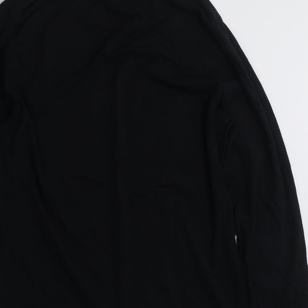 Origin  Mens Black  Cotton  T-Shirt Size M Crew Neck