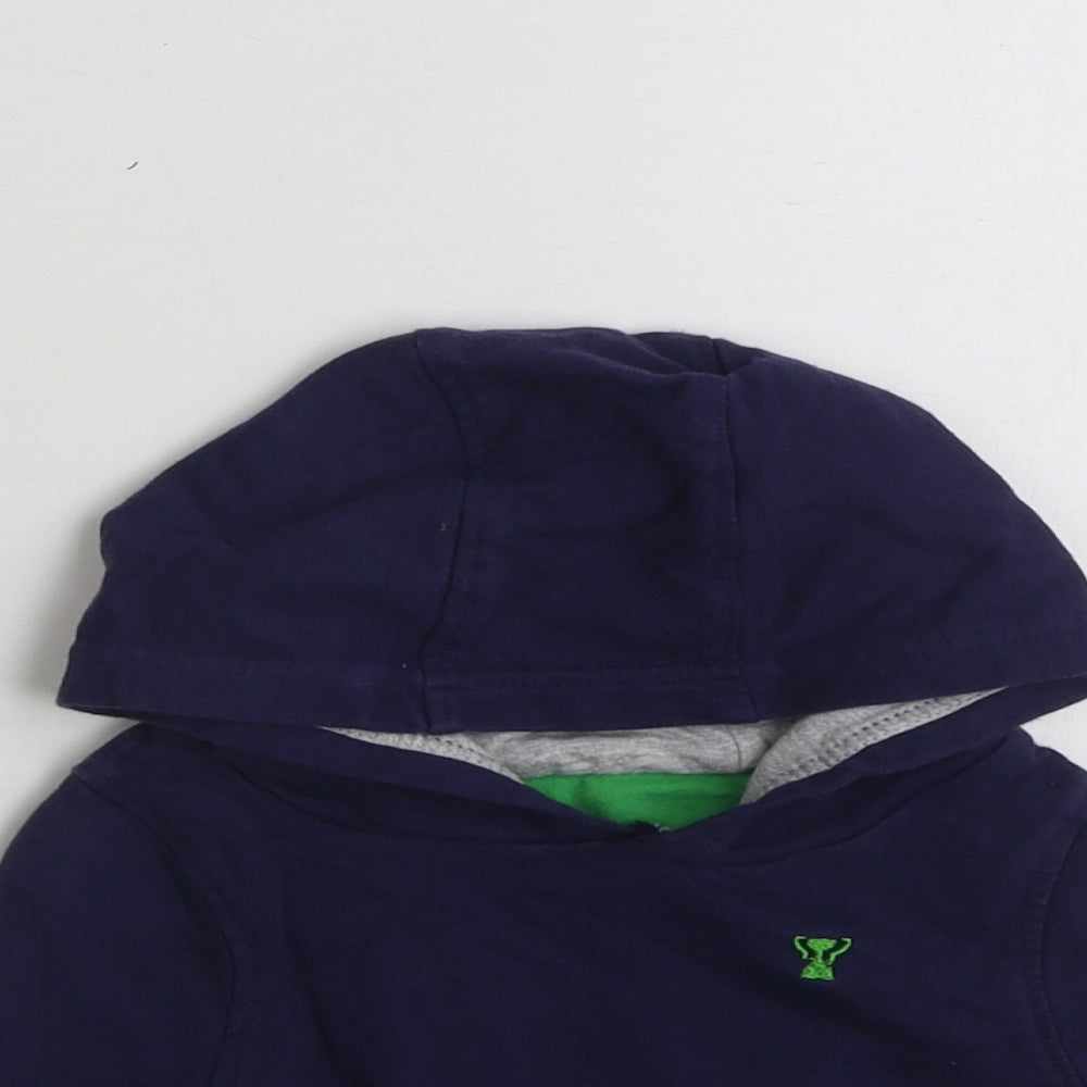 Mothercare Baby Blue  100% Cotton Pullover Jumper Size 6-9 Months  Pullover