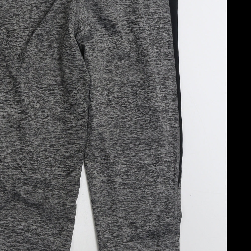 Dunnes Stores Womens Grey  Polyester Compression Leggings Size 14 L21 in Athletic