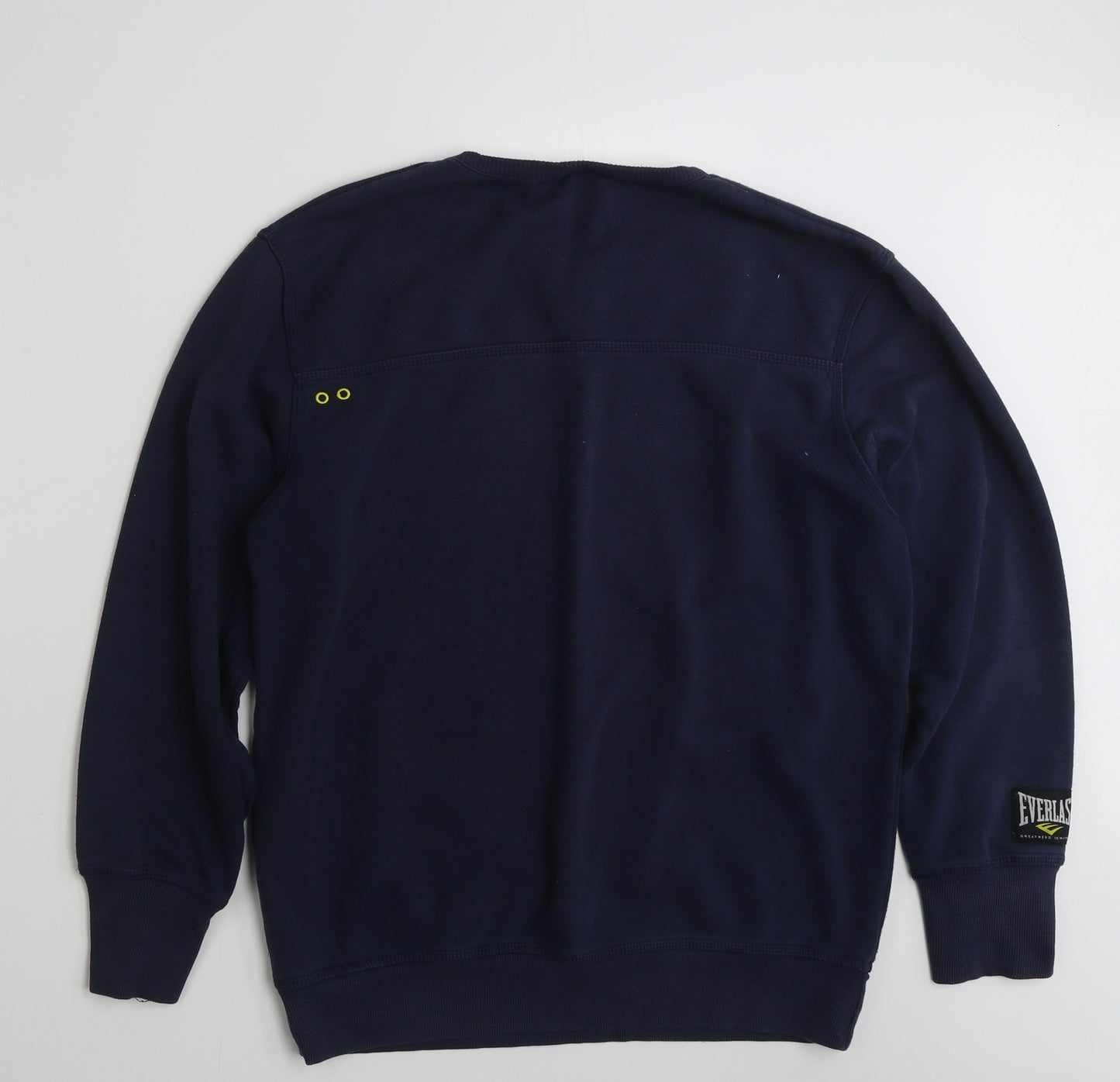 Everlast Mens Blue  Cotton Pullover Sweatshirt Size M