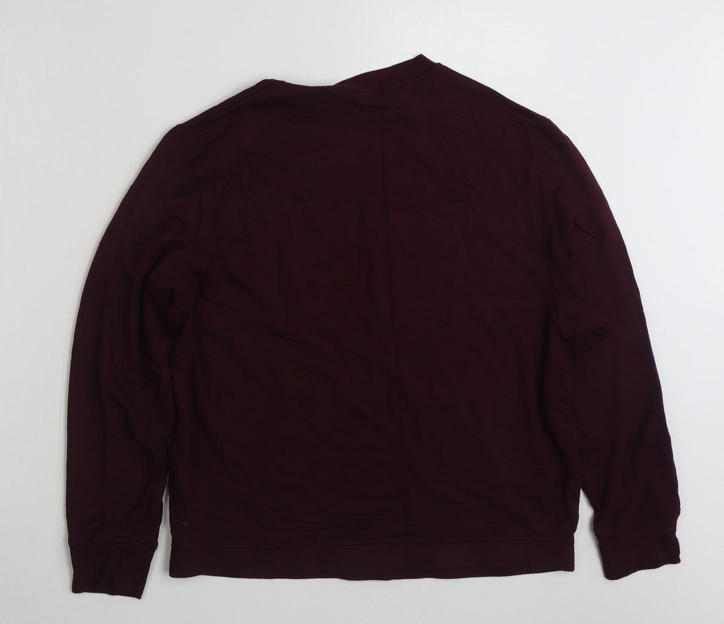 F&F Womens Purple  Viscose Pullover Sweatshirt Size 12  Pullover