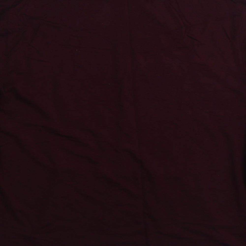 F&F Womens Purple  Viscose Pullover Sweatshirt Size 12  Pullover