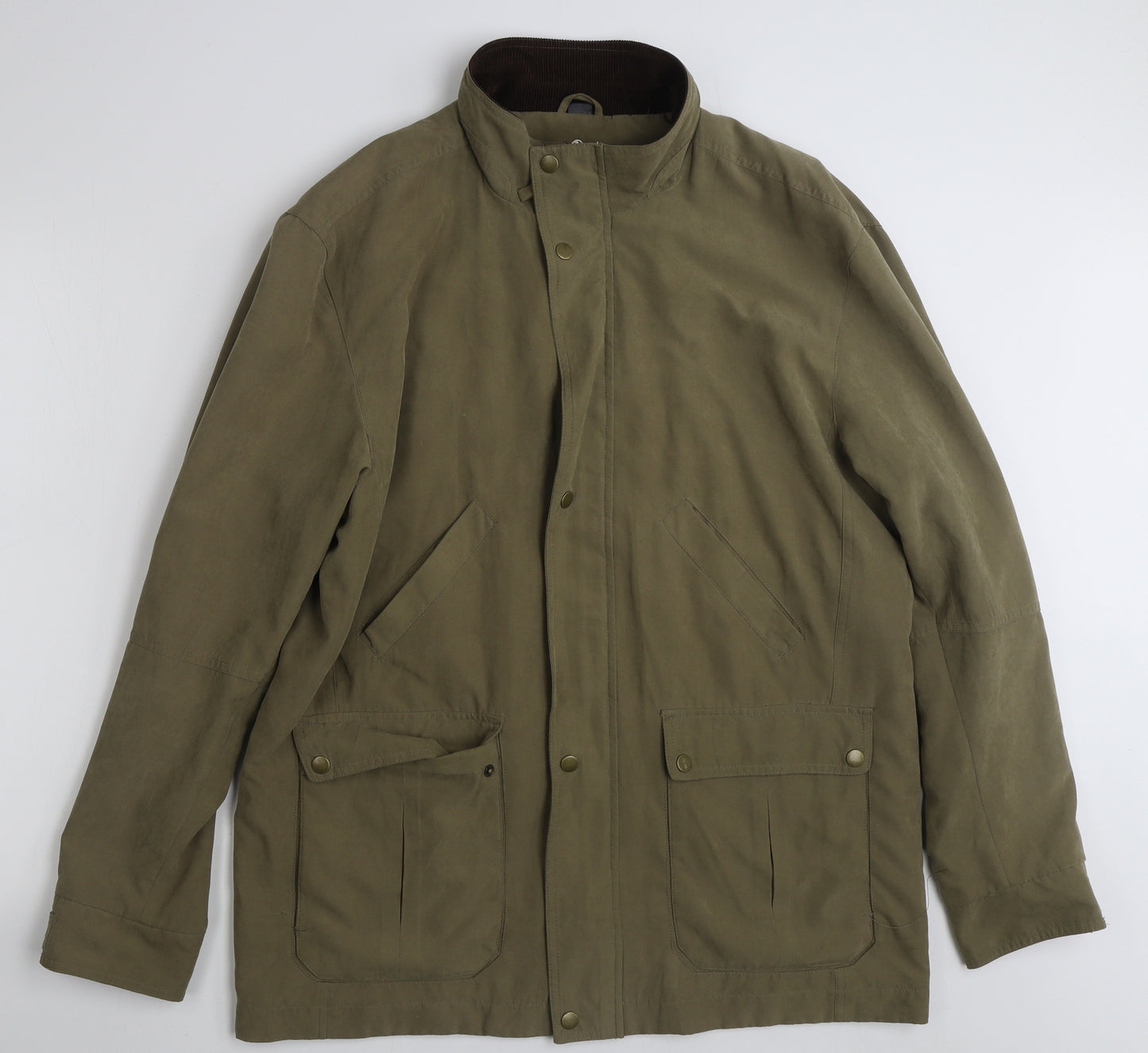 Skopes Mens Brown   Jacket Coat Size L  Zip