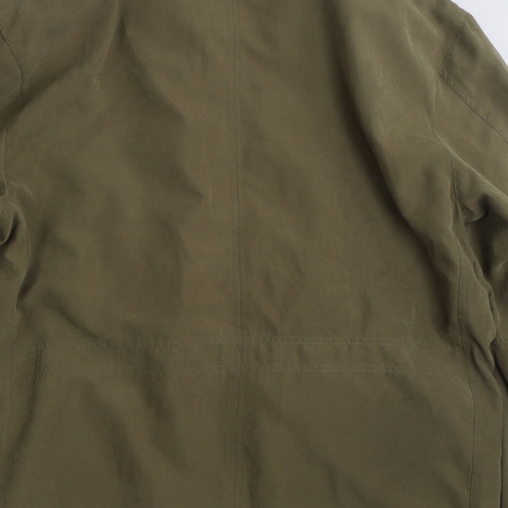 Skopes Mens Brown   Jacket Coat Size L  Zip