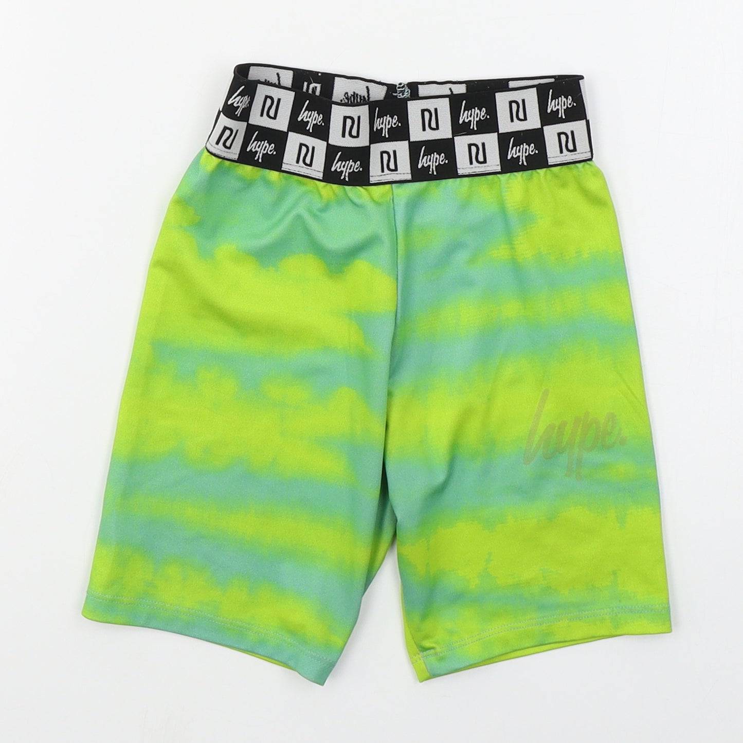 River Island Girls Green  Polyester Biker Shorts Size 7-8 Years  Regular