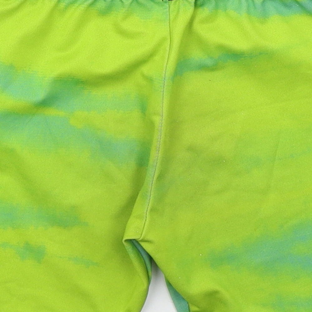 River Island Girls Green  Polyester Biker Shorts Size 7-8 Years  Regular