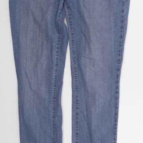 Yes Yes Womens Blue  Cotton Skinny Jeans Size 10 L30 in Regular