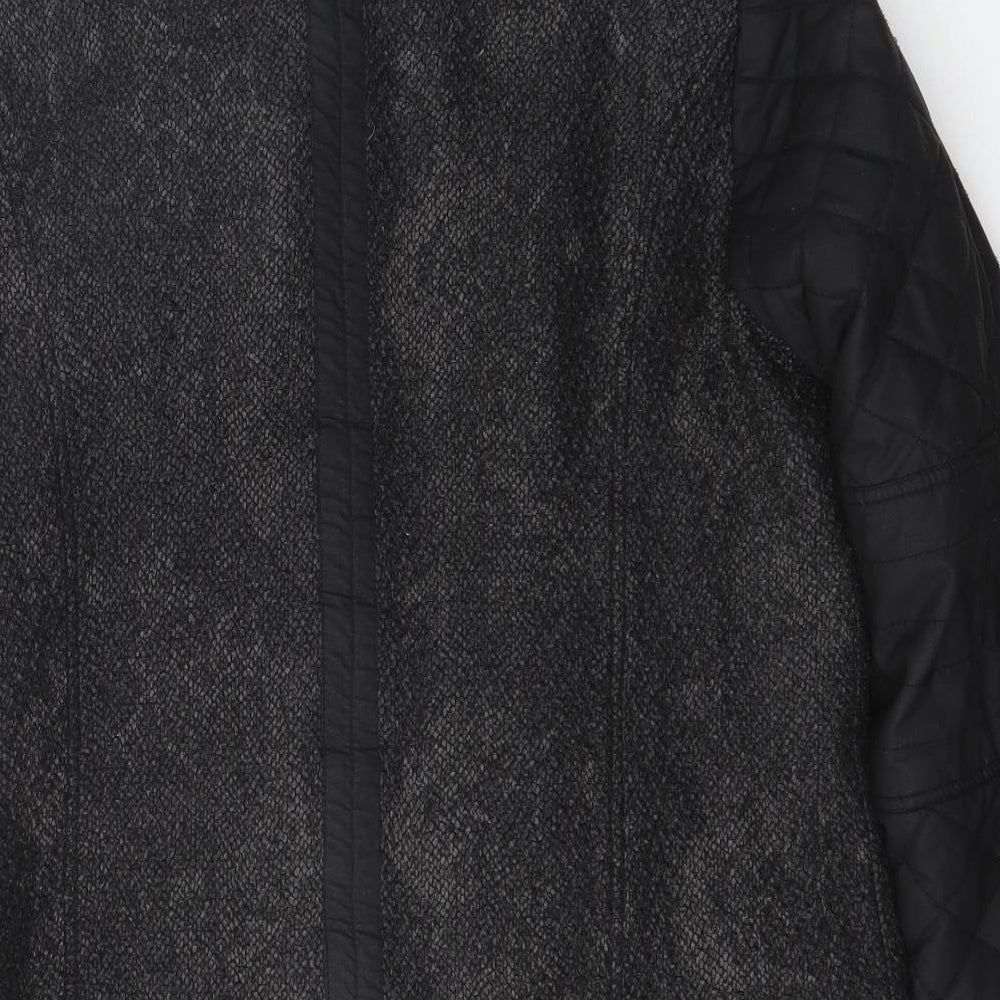 Bx Outerwear Womens Black   Jacket Coat Size 10  Zip