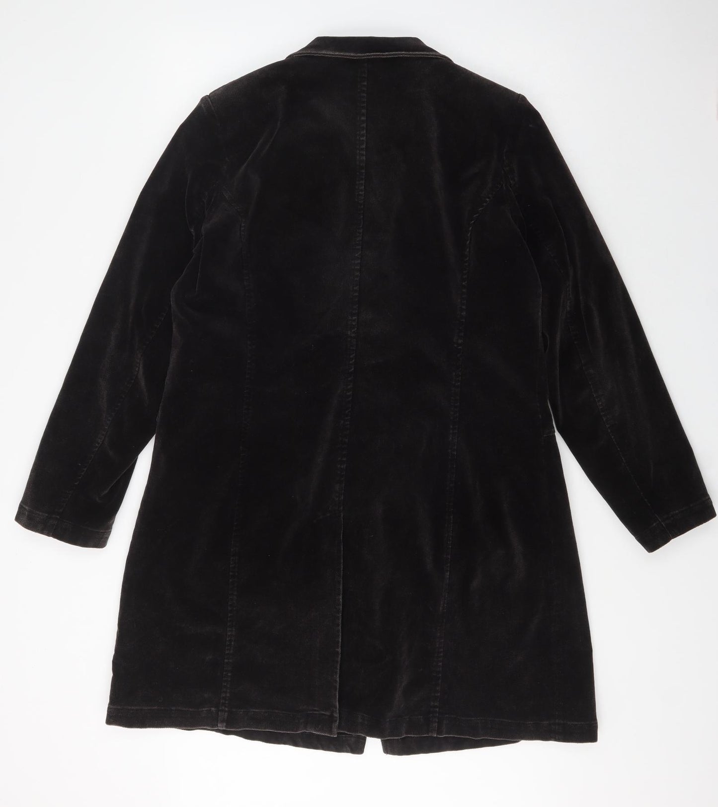 Roman Originals Womens Brown   Pea Coat Coat Size 18  Button