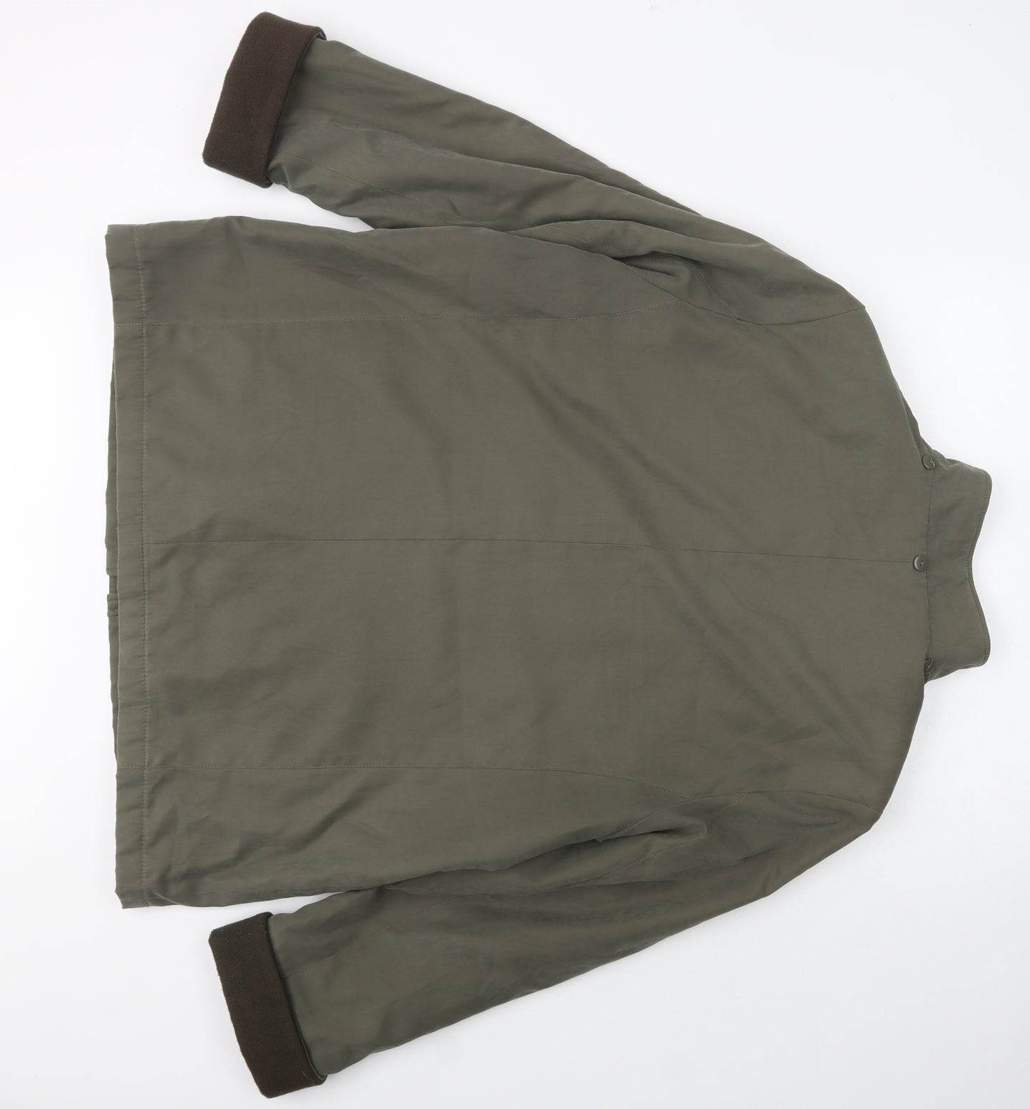 Edinburgh Woollen Mill Womens Green   Parka Coat Size 20  Zip