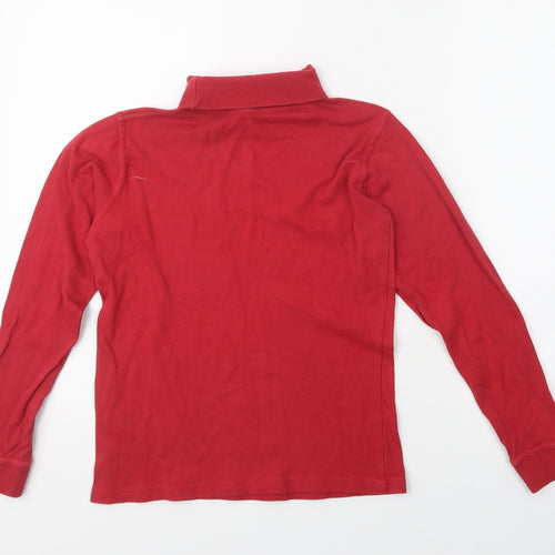 Parallel Womens Pink Roll Neck  Cotton Pullover Jumper Size 10