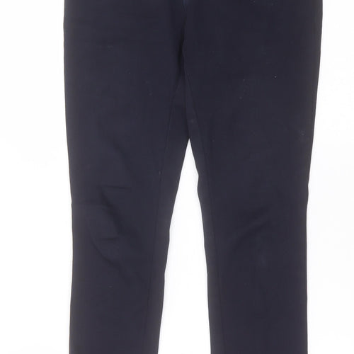Gerard Womens Blue  Polyester Trousers  Size 30 in L28 in Regular Button