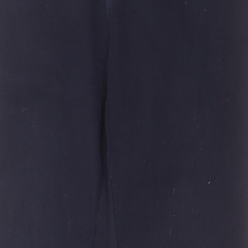 Gerard Womens Blue  Polyester Trousers  Size 30 in L28 in Regular Button