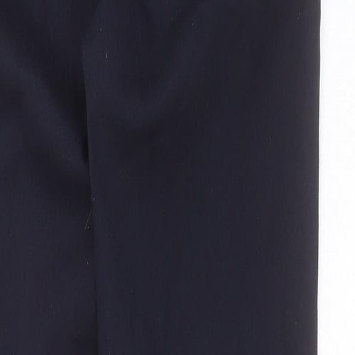 Gerard Womens Blue  Polyester Trousers  Size 30 in L28 in Regular Button