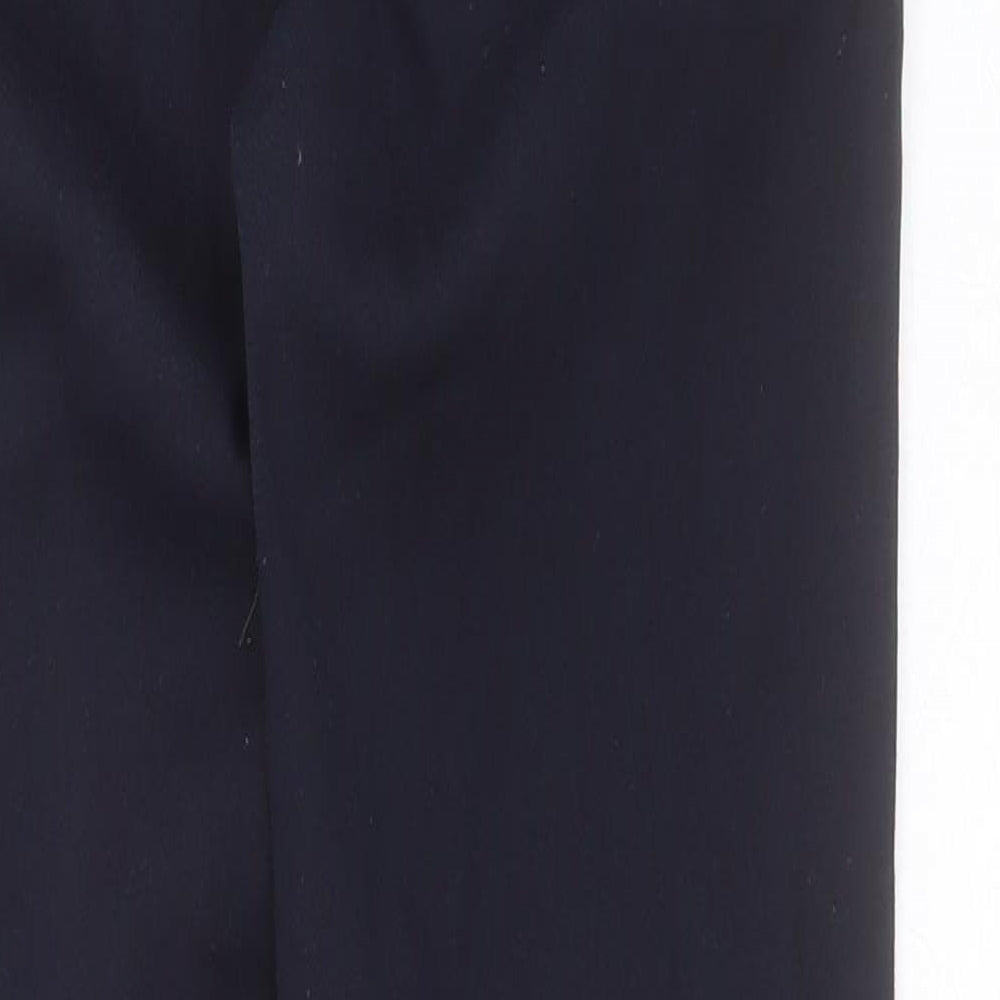 Gerard Womens Blue  Polyester Trousers  Size 30 in L28 in Regular Button