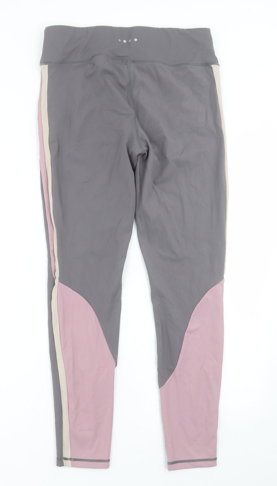 Matalan Womens Purple  Polyamide Capri Leggings Size 12 L28 in Regular Pullover