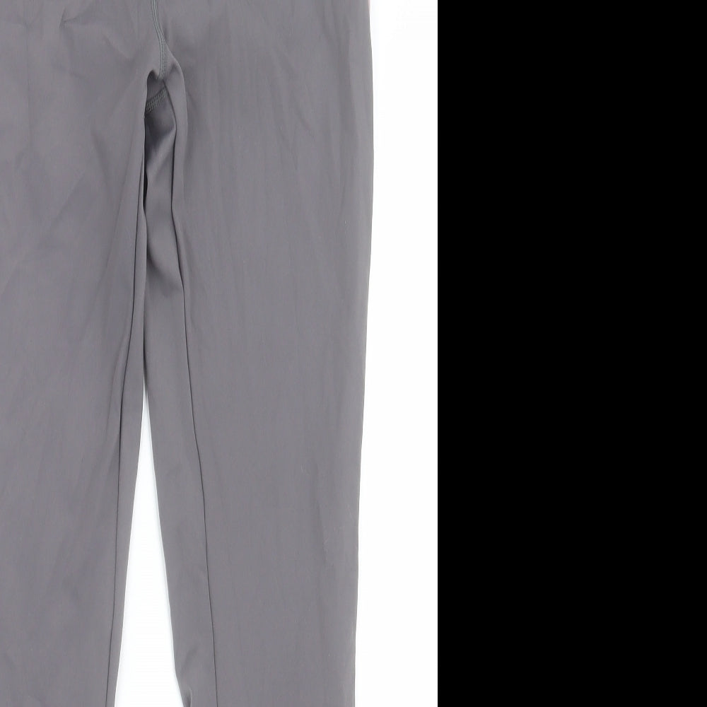 Matalan Womens Purple  Polyamide Capri Leggings Size 12 L28 in Regular Pullover
